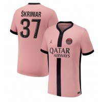 Camiseta Paris Saint-Germain Milan Skriniar #37 Tercera Equipación 2024-25 manga corta